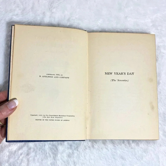 Vintage Book by Edith Wharton New Years Day 1st Edition 1924 Print - Picture 10 of 13